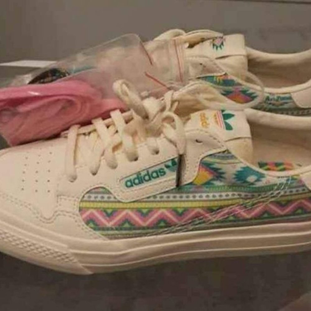 NIB Kids Adidas Arizona Lemon Iced Tea Continental 80s - Picture 5 of 6